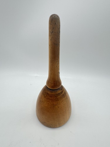 Treen turned wood - needle, case