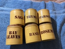 Set of  six  vintage kiln