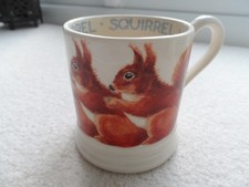 Emma Bridgewater lovely Red Squirrel 1/2 pint Mug