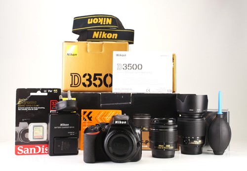 Nikon d3500 camera - &, 18-55mm