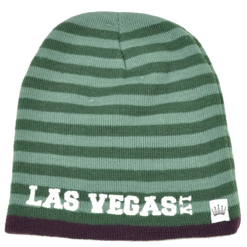 Las vegas knit beanie striped - las,