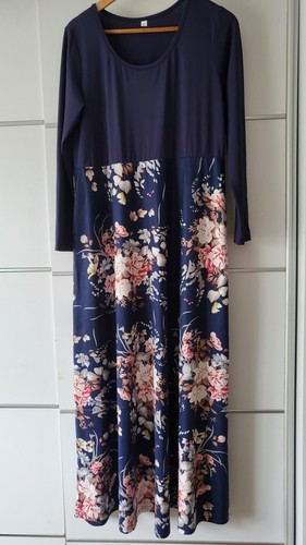 Ladies abaya jilbab maxi dress - maxi,