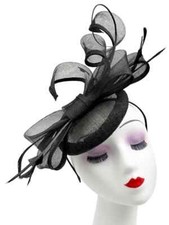 Women Pillbox Bow Fascinator