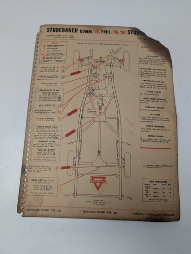 Studebaker comm pres - '35-,