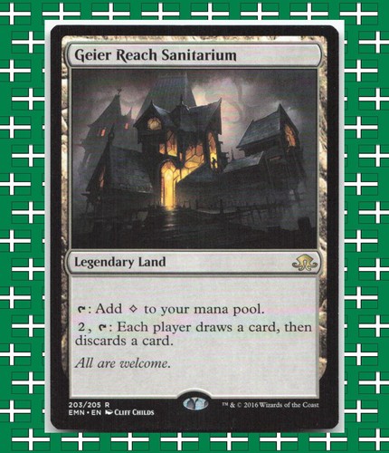 Geier reach sanitarium mtg - geier,