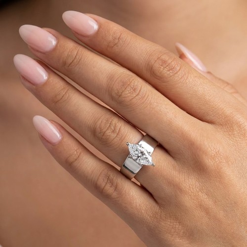 14k gold solitaire engagement - solitaire,