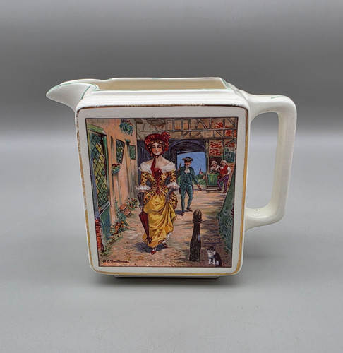 Pitcher newhall pottery - -,