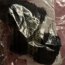 Joules Tweed Black Scottie Dog Keyring. New