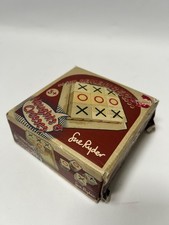 Vintage & Very Rare Sue Ryder Noughts & Crosses Game Wooden