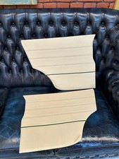 Classic Mini Cream Interior Door Cards - Rear Passenger Driver Card Panel MPI 