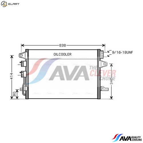 Condenser air conditioning - air,