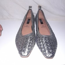 M&S SILVER LEATHER WEAVE