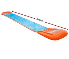 Bestway H2OGO Water Slide Inflatable Pool Tsunami Splash Ramp Double vidaXL