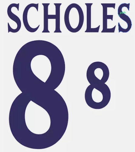 England scholes 2002 nameset - 2002,
