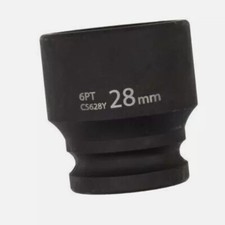 28mm Shallow Impact Socket 1/2" Drive 28mm 6 Point Single Hex Impact NICE
