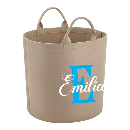 Customised name storage tub - name,