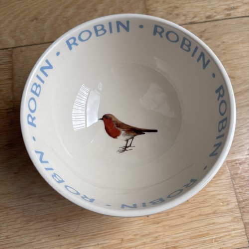 Emma bridgewater robin - bridgewater, bowl