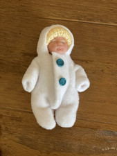 Full Body Realistic Silicone Baby Doll With Romper Outfit & Plastic Toys