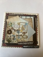 Creative Designs By Karen Vintage Summer. Craft artist Digikit Cd Rom Papercraft