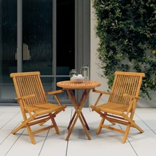 3-Piece Teak Garden Dining Set
