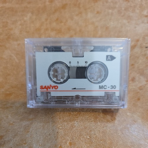 Sanyo microcassette tape - sanyo,