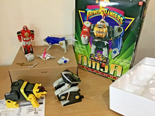 Power Rangers Mighty Morphin Dx Ninja Megazord Complete in Box Bandai 1995 V.VGC
