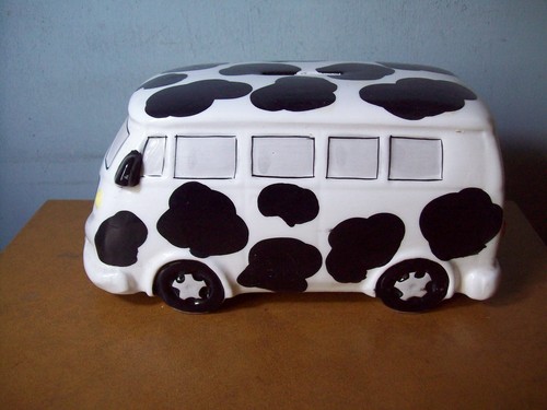 Ceramic volkswagen campervan - volkswagen,