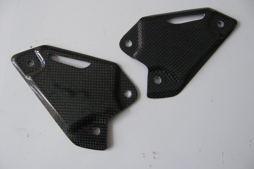 Carbon fibre heel plates - fibre,