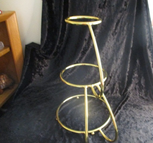 Tier chrome finish gold - gold, hand
