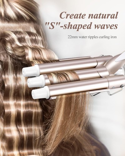 22mm hair crimper - 22mm, 3