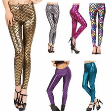 Womens Mermaid Mettalic