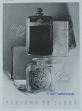 ADVERTISEMENT CARON PARFUMS