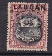 Labuan 1894 - 6c,
