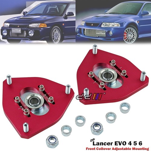 Front coilover camber - front, plate