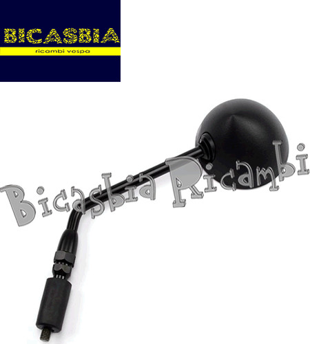 13401 black left mirror moto - 13401,