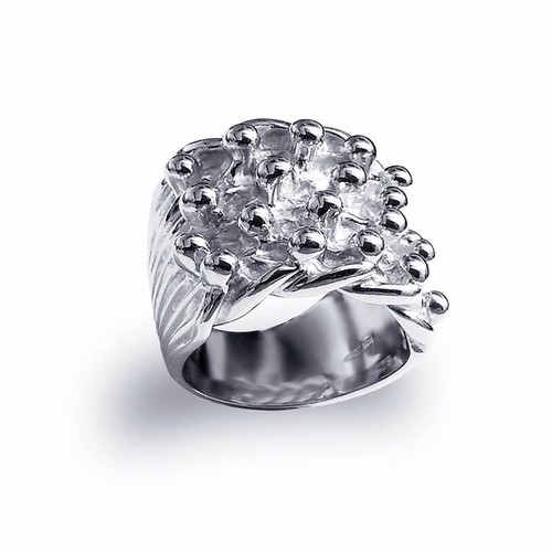 Mens silver jewelco london iii - london,