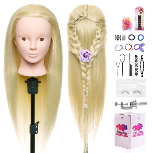 Real hair training - 50%,