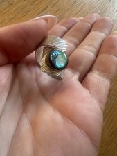 Sterling Silver Paua Shell