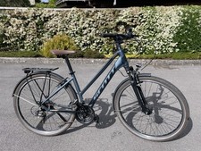 Scott Sub Sport 40 Womens 2020 Hybrid Bike - Blue - Size S