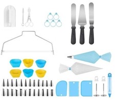 102 PCS Cake Baking Decorating