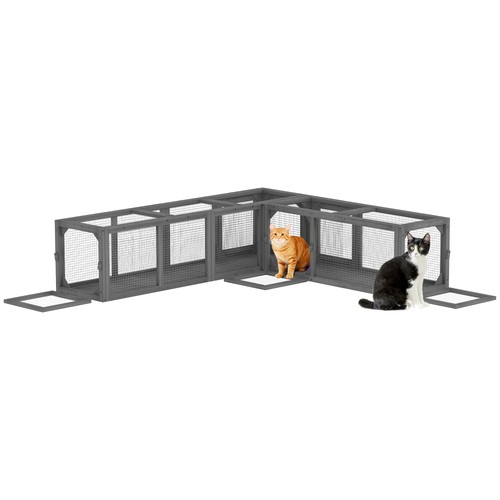 Pawhut cat tunnel 250cm extra - pawhut,