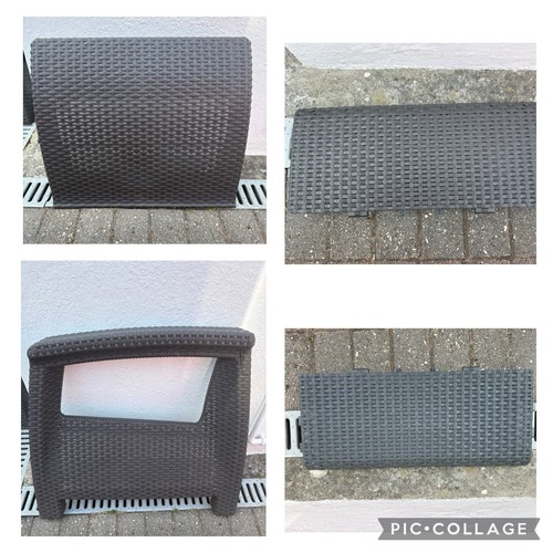 Keter corfu sofa brown - keter, black