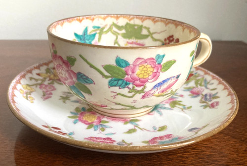 Minton antique cuckoo - minton, &
