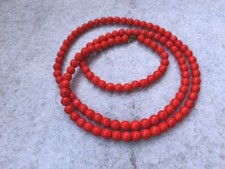 Rare vintage coral necklace