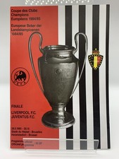 RARE Liverpool v Juventus 1985