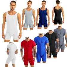 Men's One Piece Jumpsuit Front