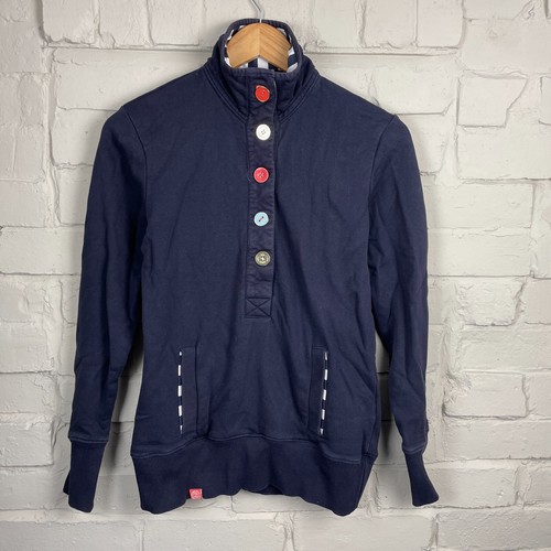 Joules sweatshirt navy blue - joules,