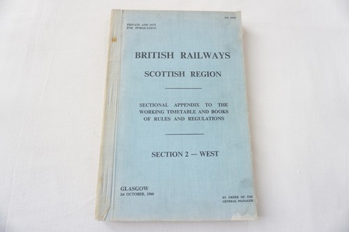 1960 scottish region railway - scottish,