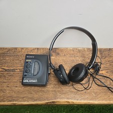 Vintage Sony walkman WM-EX39 cassette player with Headphones- Working Excellent