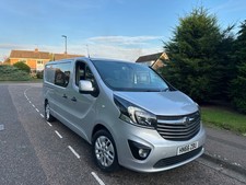 2017 Vauxhall Vivaro 1.6 CDTi Sportive BiTurbo Crew Cab Panel Van Diesel Euro 6